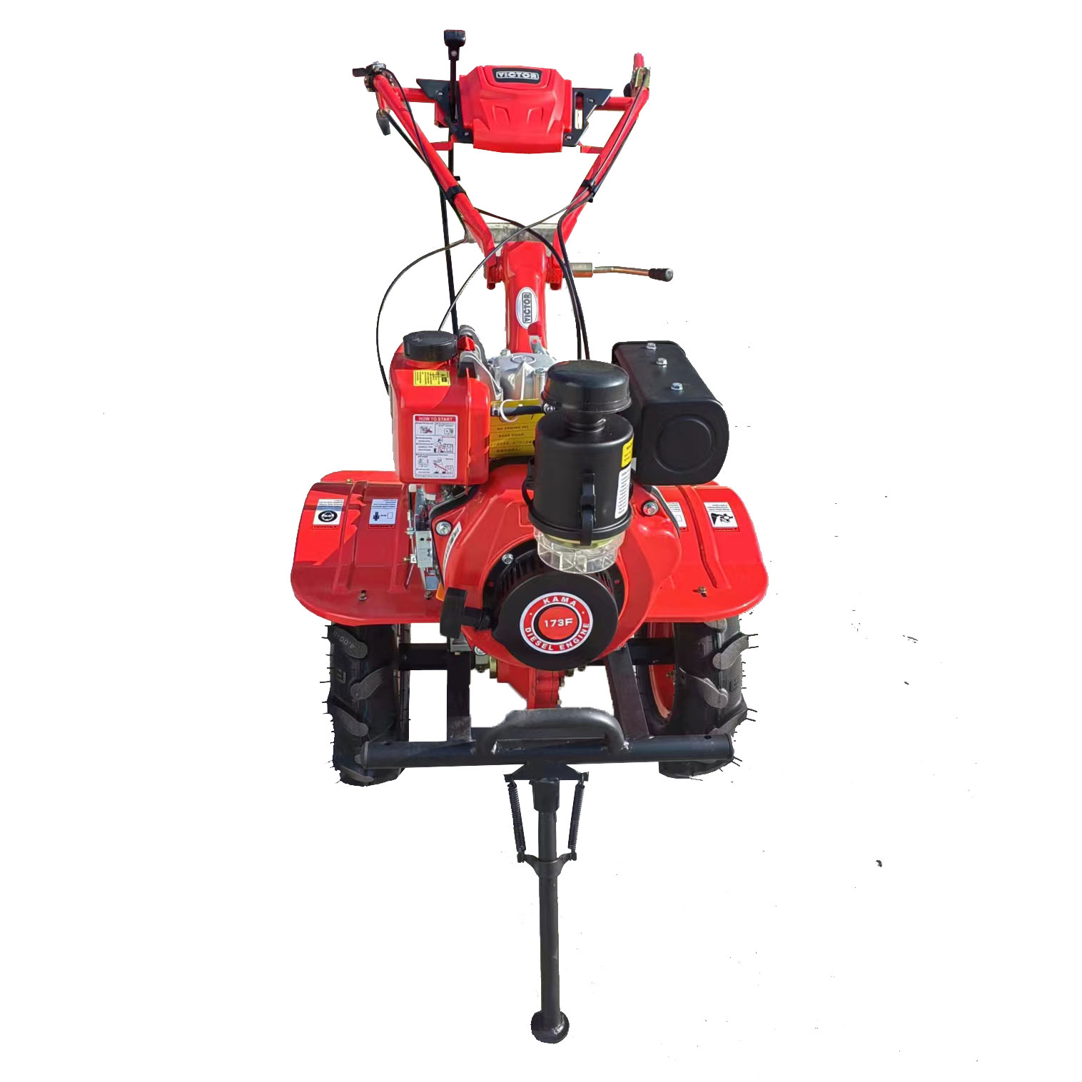 تیلر کولتیواتور 5/5 اسب دیزل هندلی مدل KAMAVICTOR 950D-G